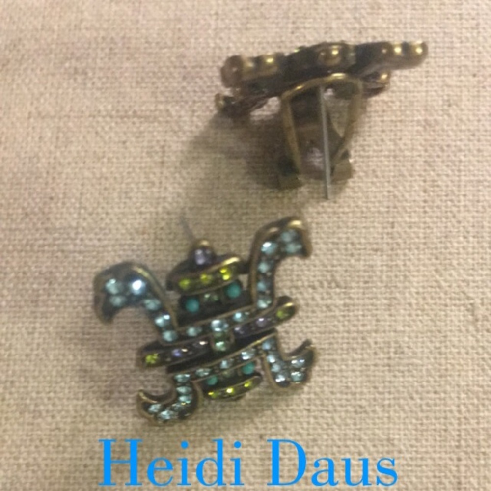 Asian Inspired Heidi Daus Earrings (Pierced)